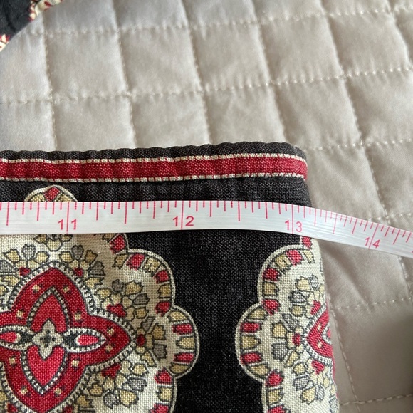 Vera Bradley Tote Bag - Classic Black Paisley - Picture 3 of 5